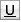 Underline text icon.
